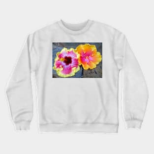 Hawaiian Hybrid Hibiscus Crewneck Sweatshirt